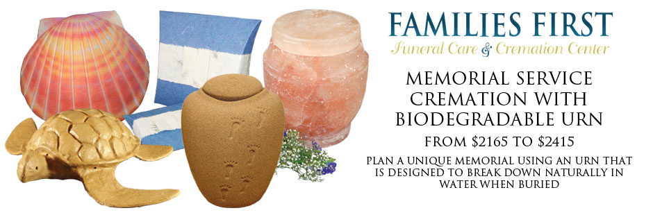 FF_Memorial Service Cremation with Biodegradable Urn