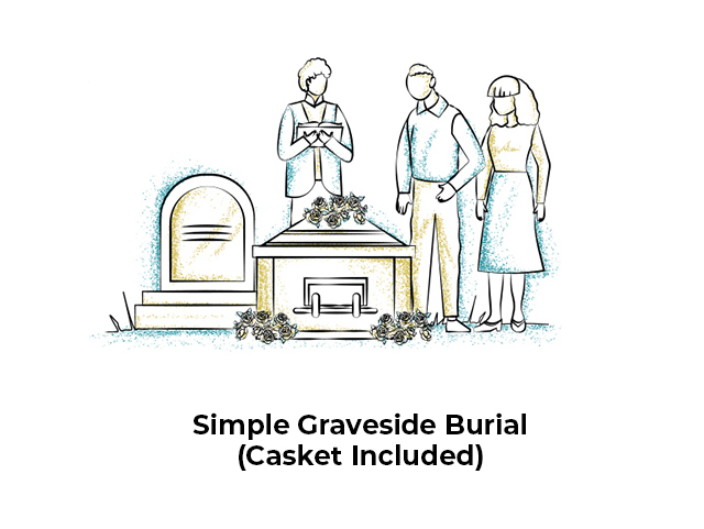 Simple Graveside Burial (Casket Included)